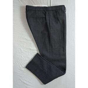 J Lindeberg Flat Front Slim Fit Dress Pants, Slacks. Micro Check, Tag 50. 35X31.